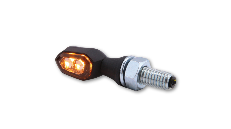 HIGHSIDER Smart Crumb LED-indikator Kropp Svart / Lins Rökt (Par), Fram och Bak Figur 5
