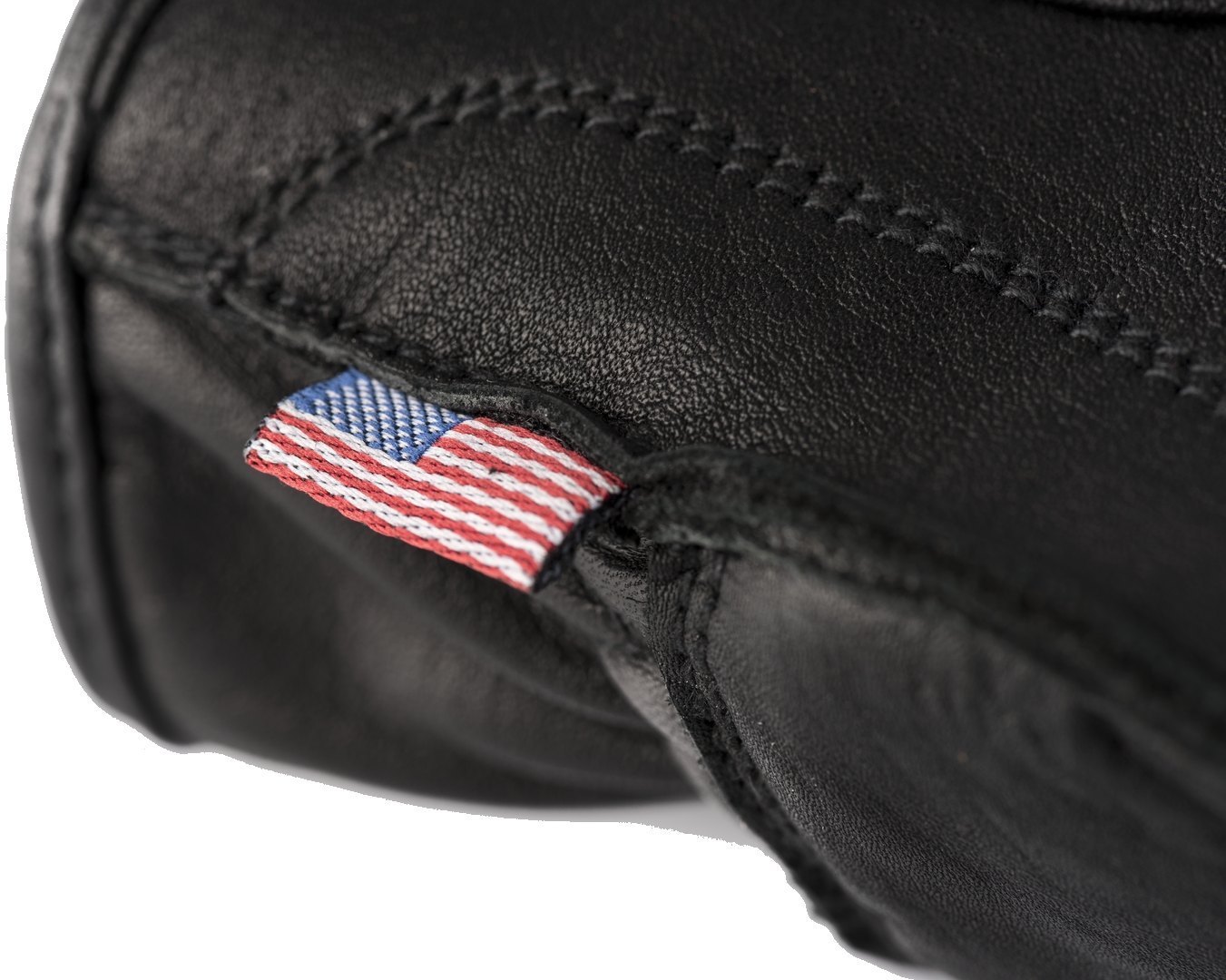Blauer Routine Motorradhandschuhe schwarz S Abbildung 2