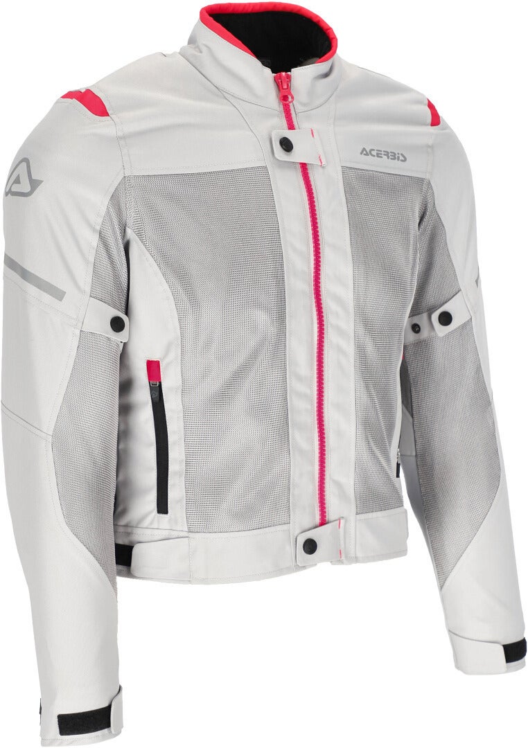 Acerbis Ramsey Vented Damer Motorcykel Tekstil Jakke sort/pink M Figur 2