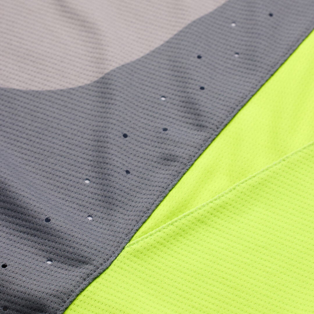 Troy Lee Designs Sprint Reverb Dětský cyklistický dres světle šedá/neonová M Obrázek 4
