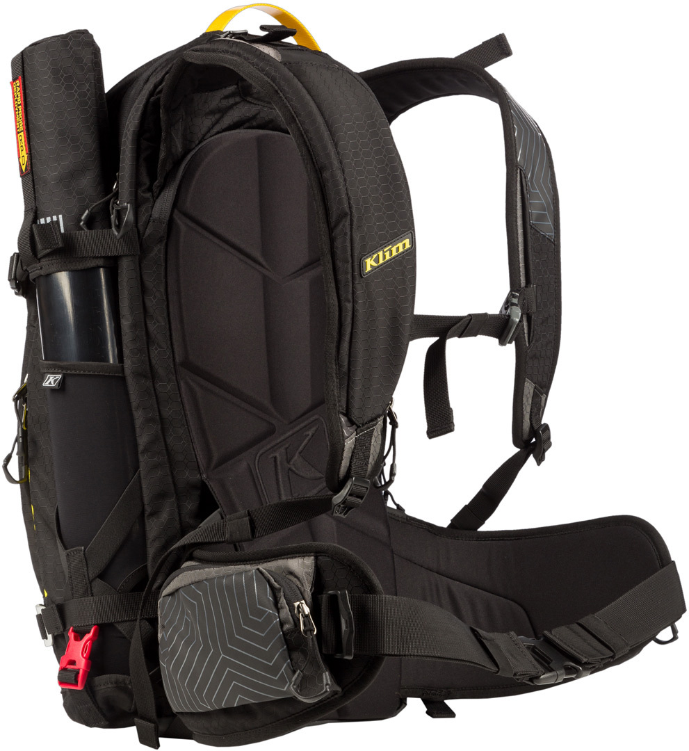 Klim Krew Pak Rucsacul negru/galben Figura 15