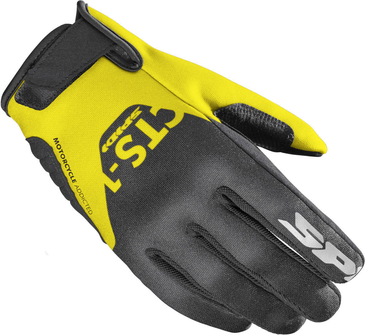Spidi CTS-1 K3 Motorcykelhandsker sort/gul L Figur 1