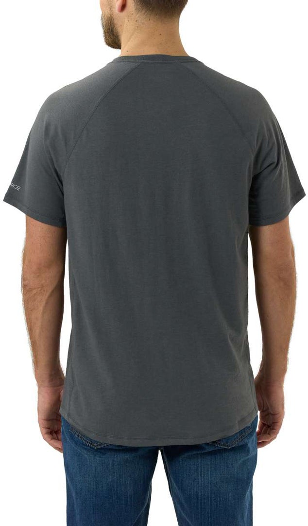 Carhartt Force Flex Block Logo Triko tmavě šedá L Obrázek 3