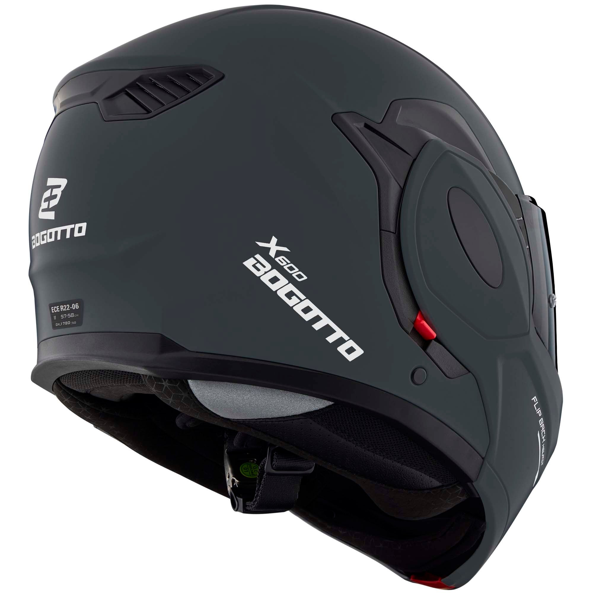Bogotto FS-X600 Sisak Black Matt L (59/60) 4. ábra