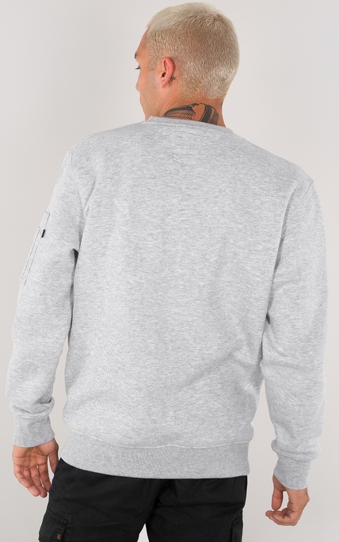 Alpha Industries Army Camo Sweatshirt grå/grøn M Figur 2