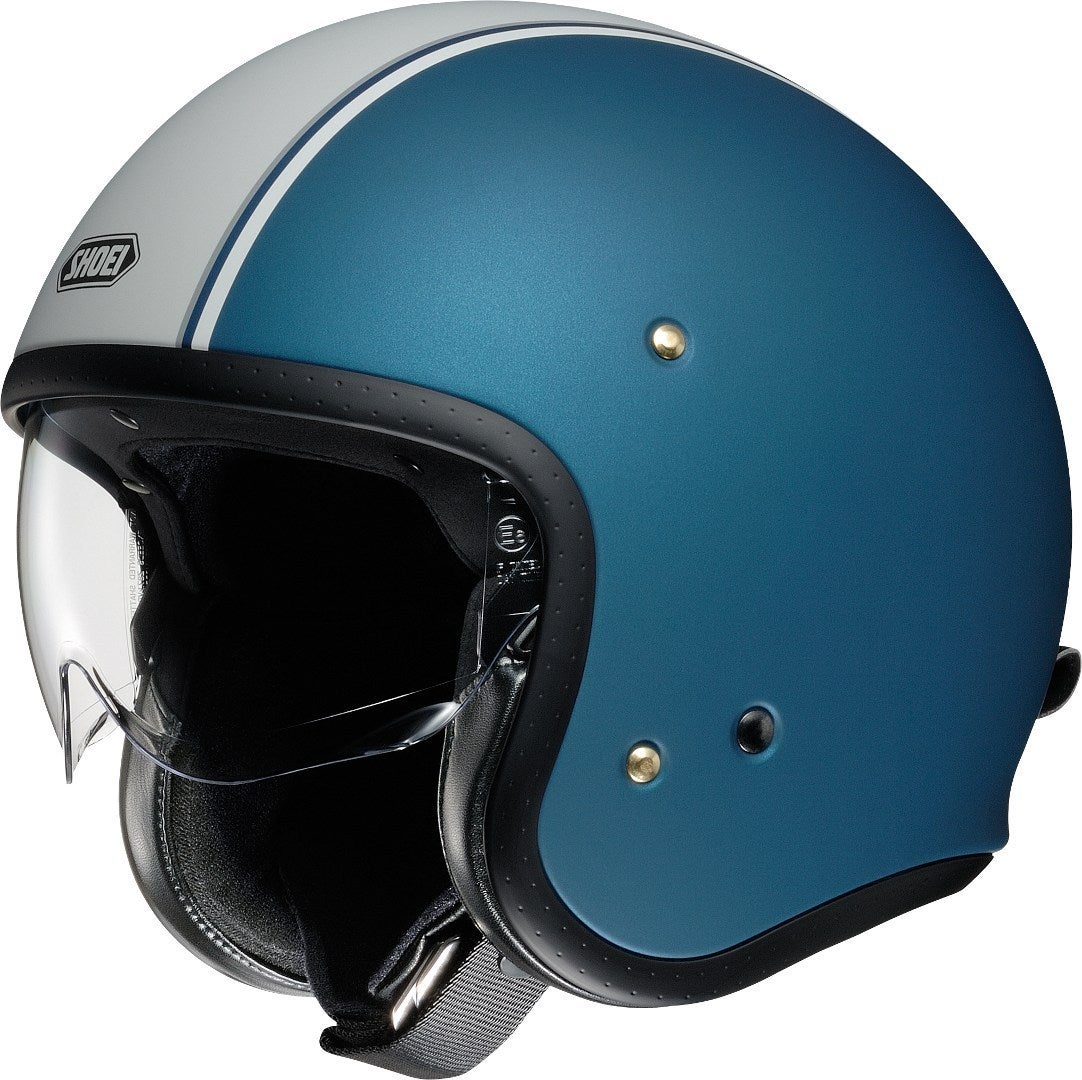 Shoei J.O Carburettor Casco Jet blu/bianco M (57/58) Figura 1