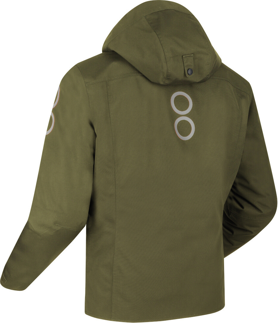 Bering Barstow waterproof Motorcycle Textile Jacket Khaki L Figure 2