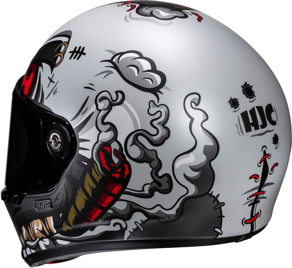 HJC V10 Vatt Helm silber/anthrazit/gelb XL (60/61) Abbildung 3