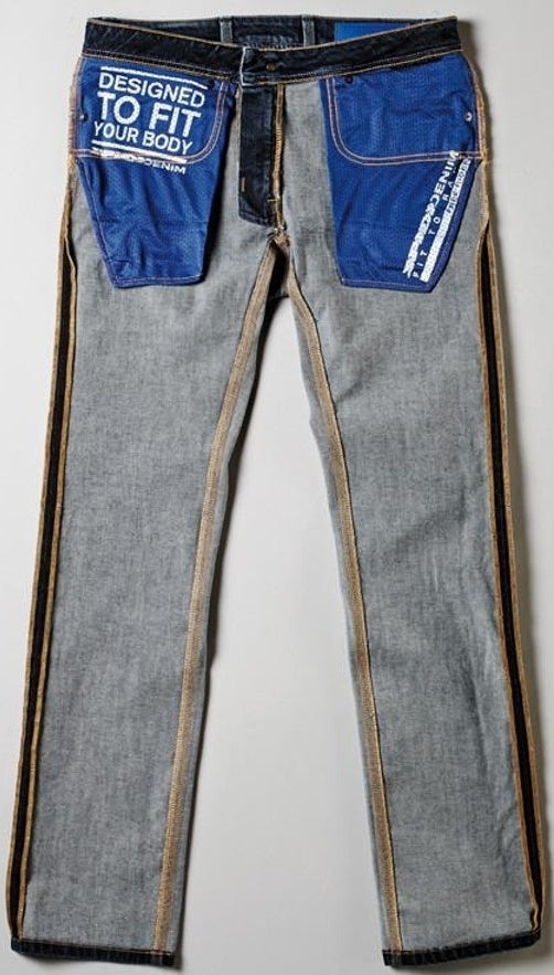 Spidi Denim Free Rider Reg Fit Moto džíny modrá 32 Obrázek 3