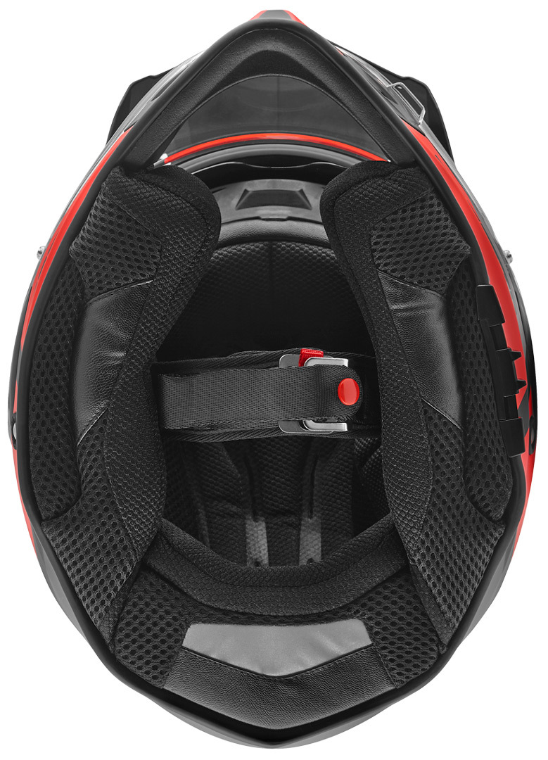 Bogotto V331 Pro Tour Cască Enduro roșu XS Figura 5