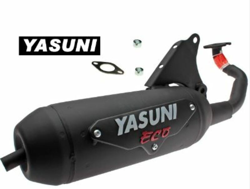 YASUNI Eco Exhaust - Negru Oțel Figura 1