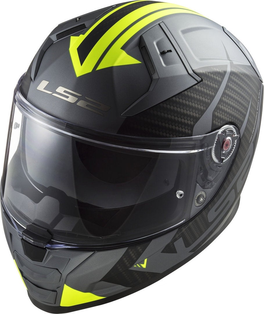 LS2 FF811 Vector II Splitter Casco grigio/giallo XXL (63/64) Figura 6