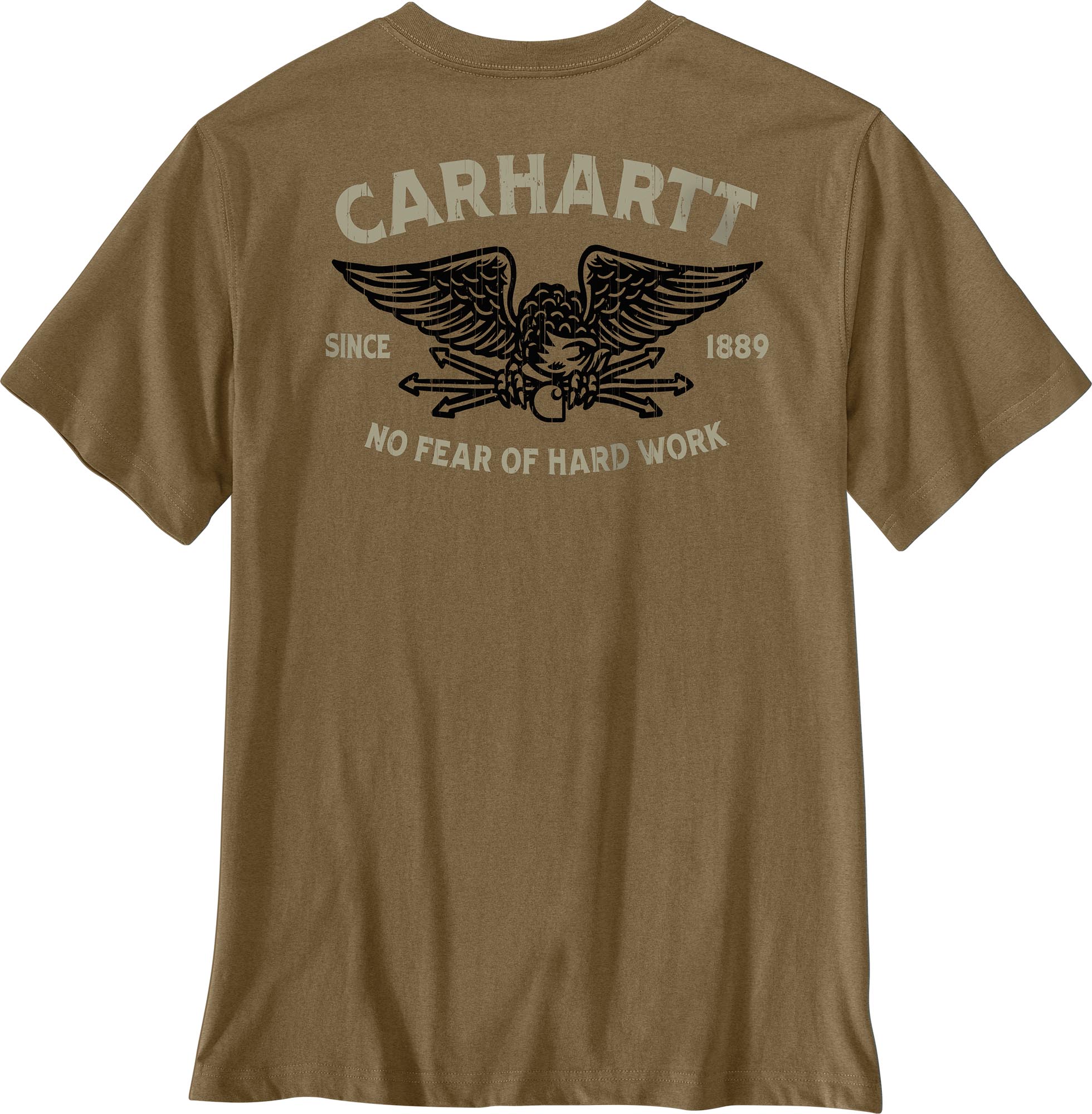 Carhartt Irvine Relaxed Hardwork Eagle T-shirt olive M Figure 2