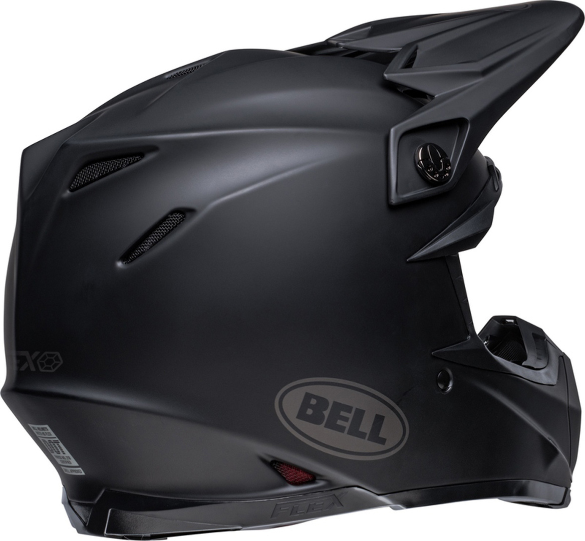 Bell Moto-9s Flex Solid Motorcross helm Black Matt M Figuur 6