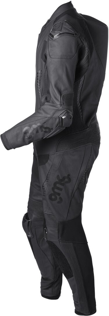 Side view of GMS GRC-1 One Piece Motorcycle Leather Suit