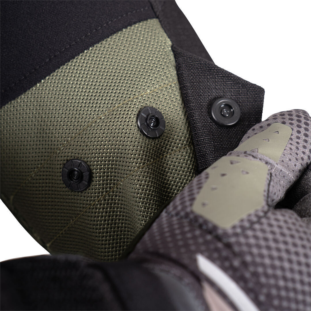 Side view of Leatt ADV Flowtour 5.5 waterproof Motorcycle Textile Jacket