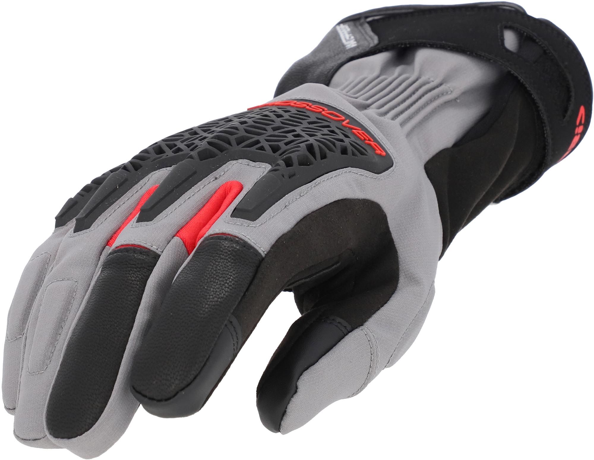Acerbis Crossover WP waterproof Ladies Motorcycle Gloves black/grey M Figure 1