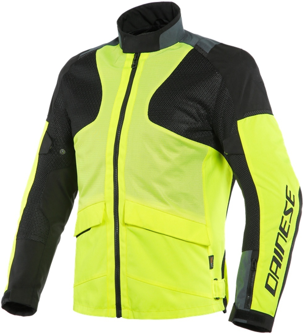 Dainese Air Tourer Motorcycle Textile Jacket black/yellow 60 Figure 1