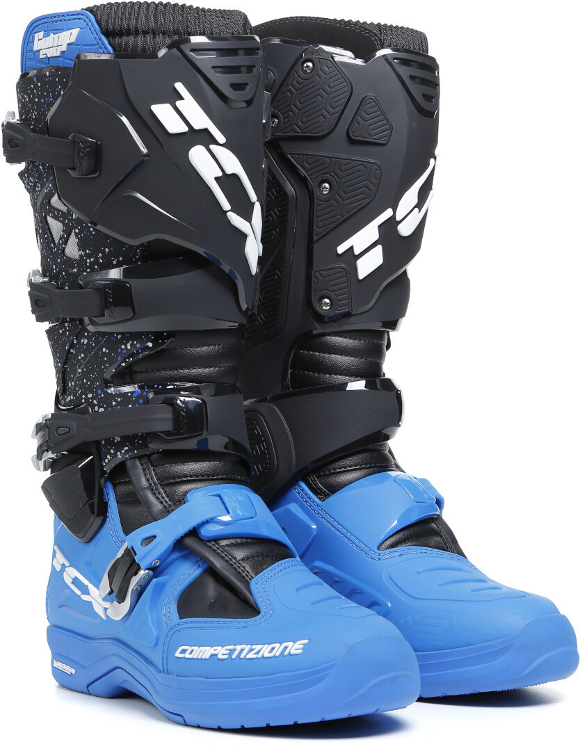 TCX Comp Evo 2 Michelin Motokrosové boty černá/modrá 42 Obrázek 1