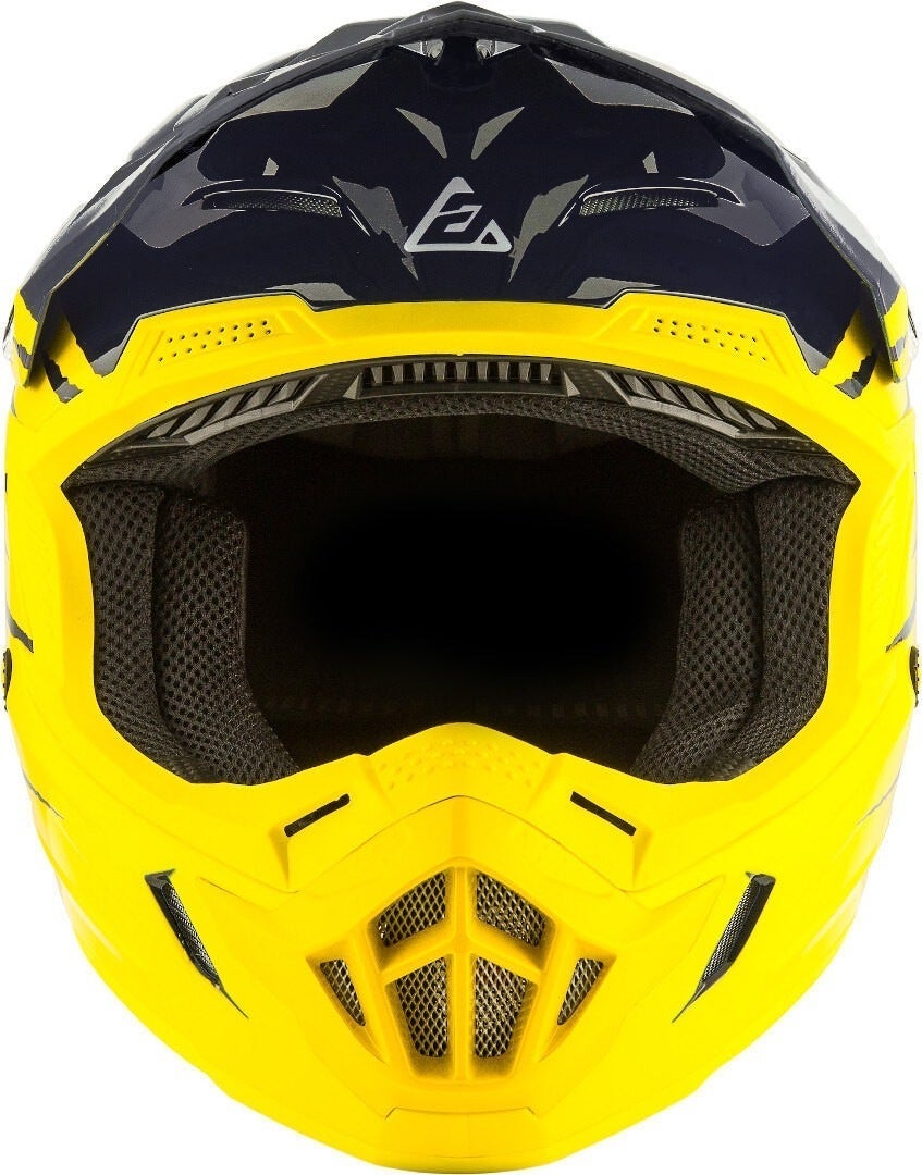 Answer AR-1 Pro Glow Motocross Helm gelb/schwarz L (59/60) Abbildung 3