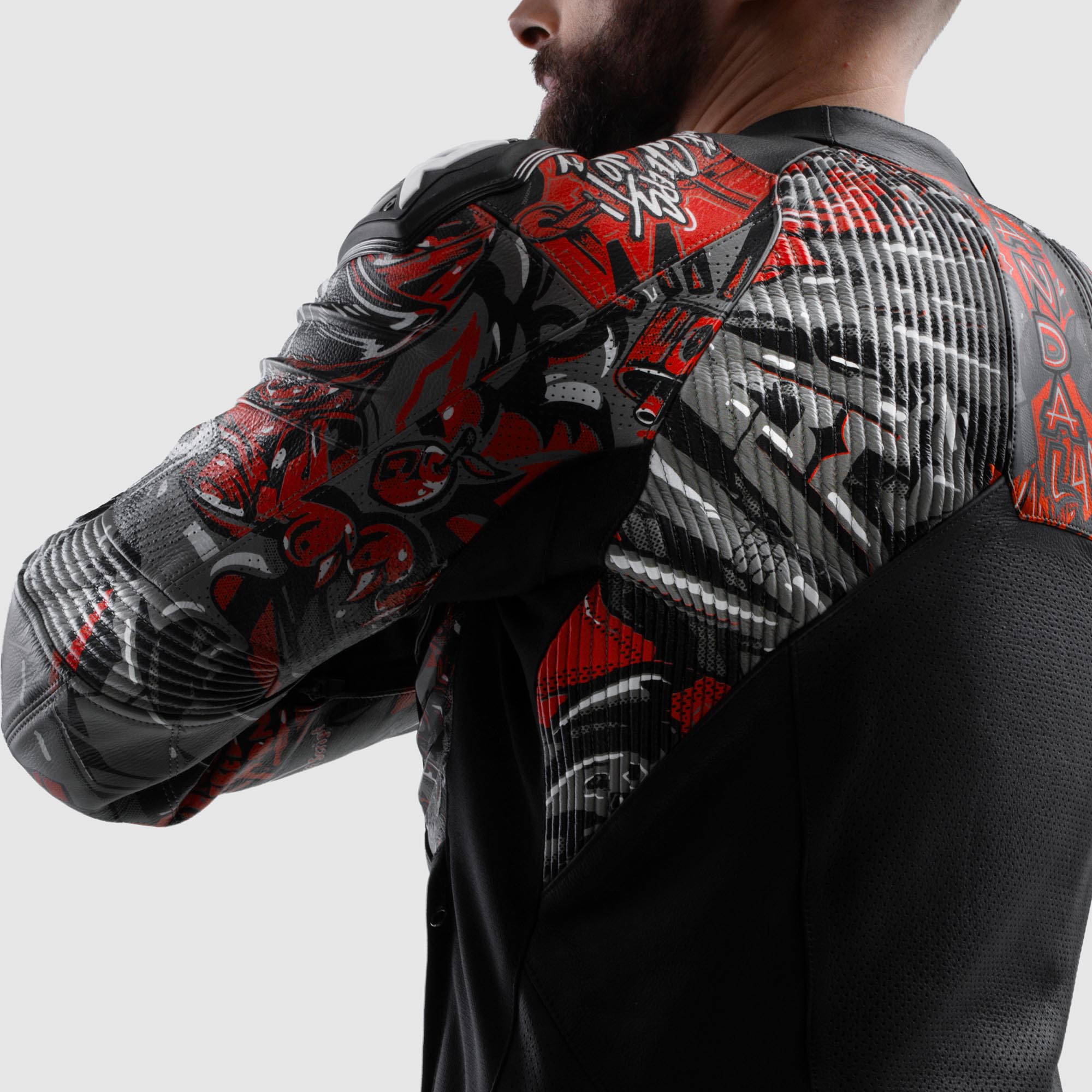Rebelhorn Vandal 2 Cruze Motorrad Lederjacke 48 Abbildung 8
