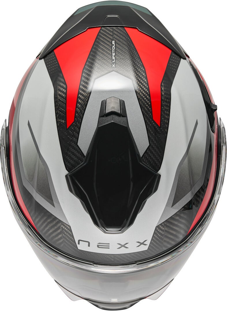 Nexx X.Lifetour Pro Mile Carbon Helmet white/red XXL (63/64) Figure 2