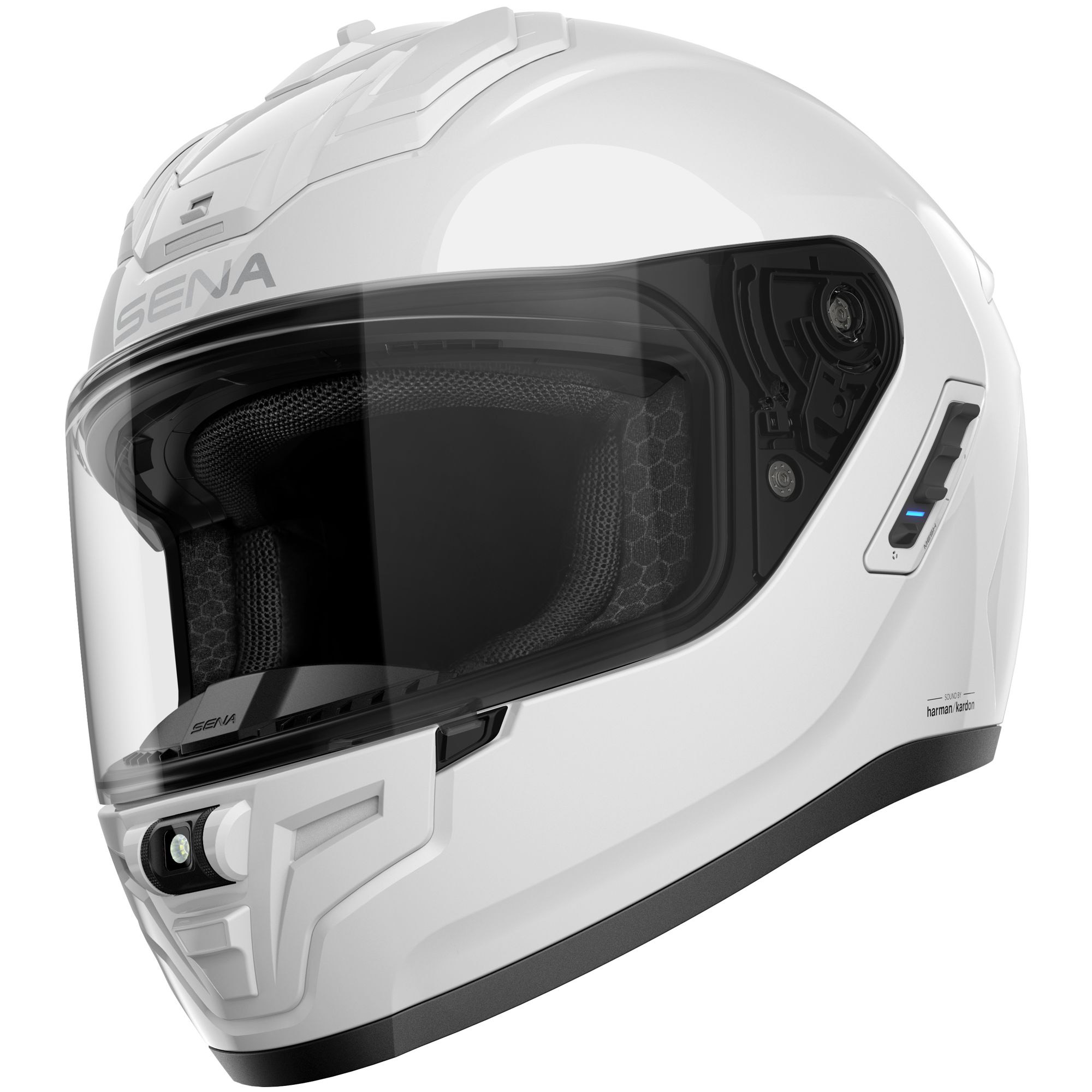 Sena Phantom Cam Bluetooth Helm weiß M (57/58) Abbildung 1