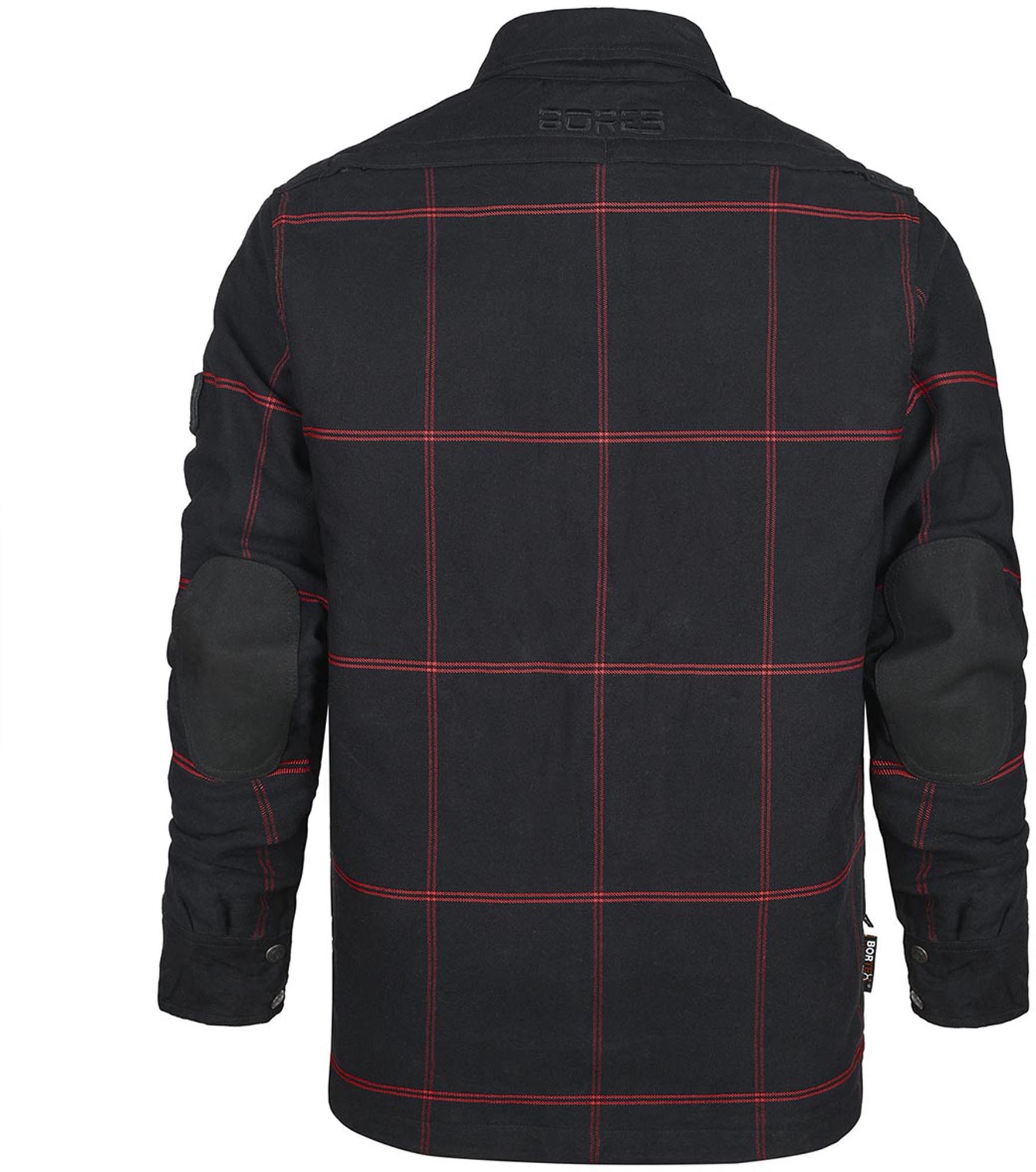 Bores Lumberjack Premium Plus Bortexx Motorradhemd B schwarz/rot M Abbildung 3