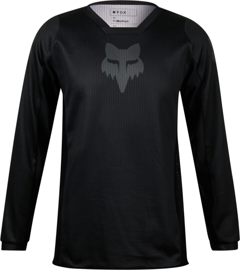 FOX 180 Blackout 2023 Tricou de motocross pentru tineret YXL Figura 1