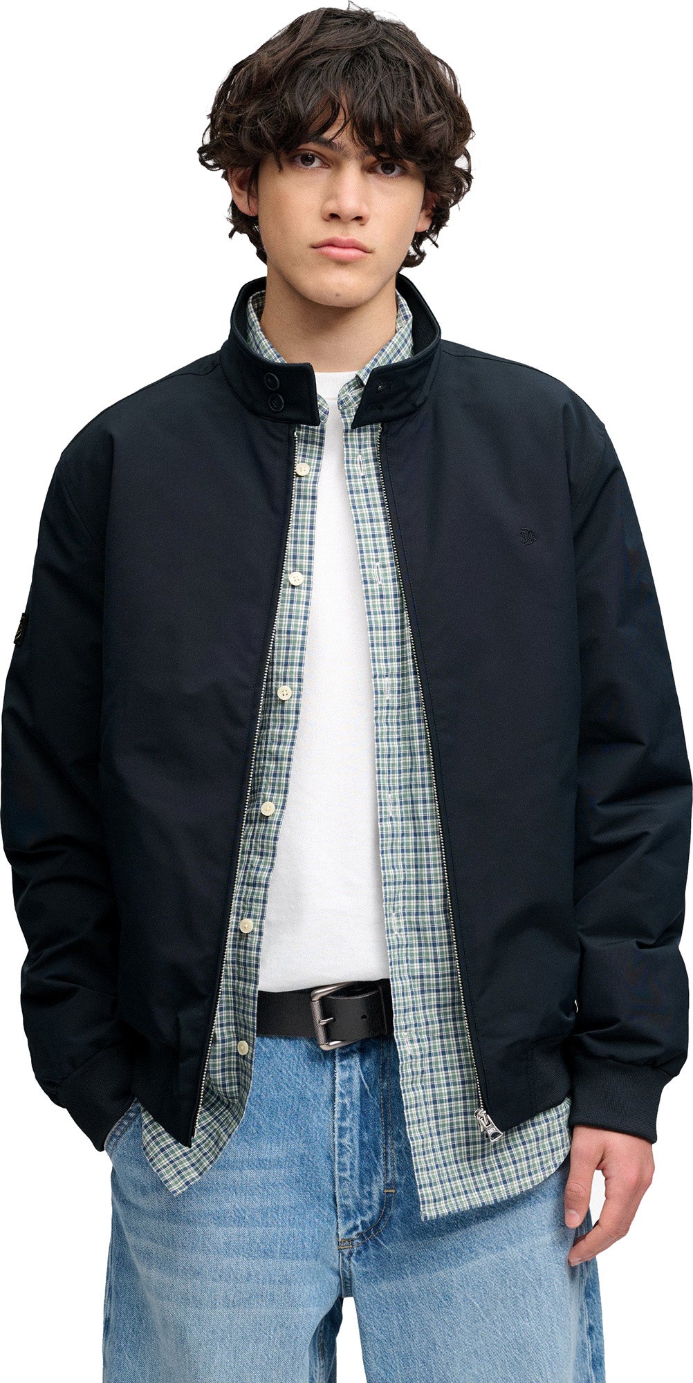 Superdry & Co Campus Jas Marineblauw 2XL Figuur 6