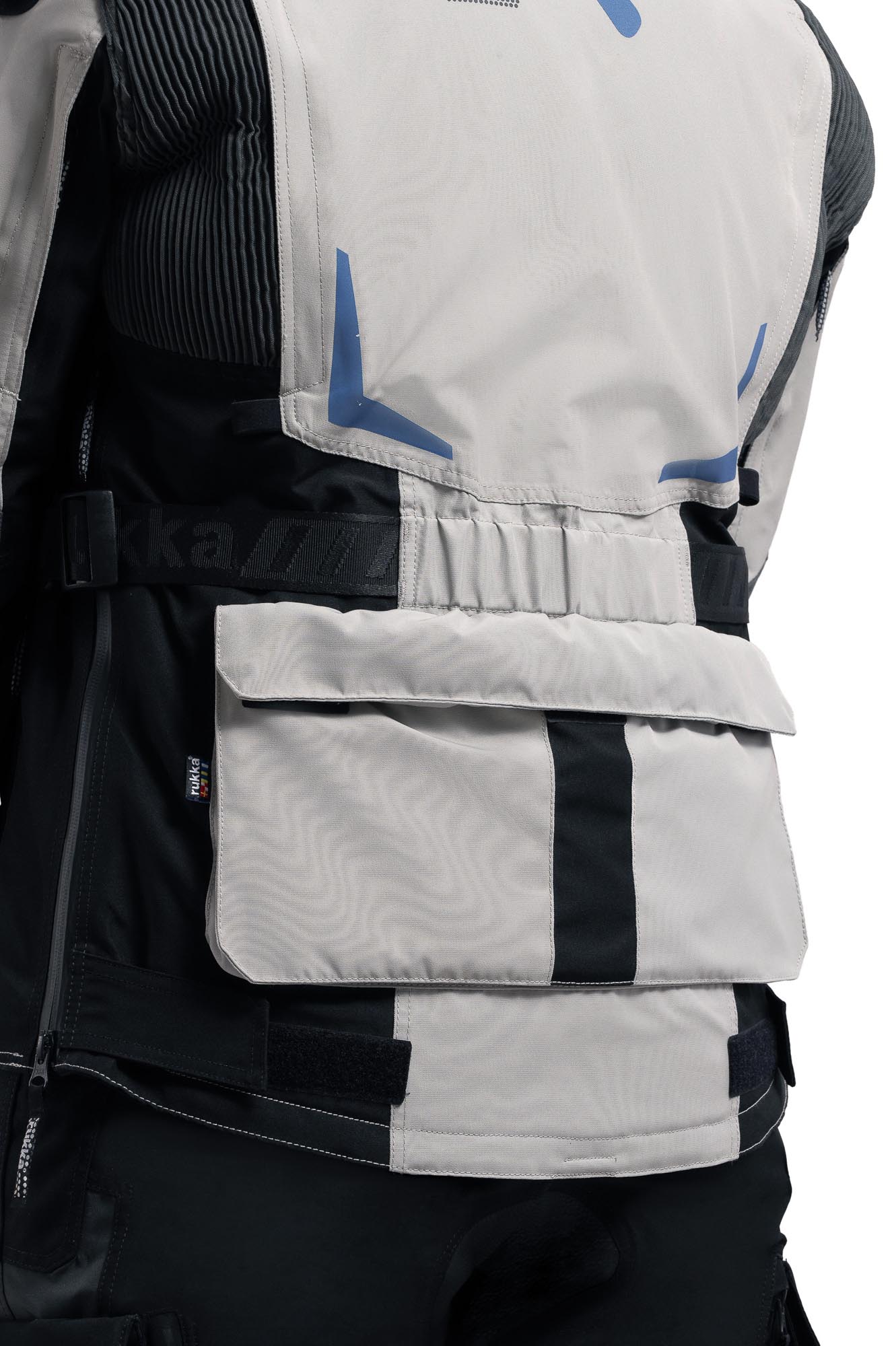 Rukka Ventu-R waterdichte motorfiets textieljas lichtgrijs 58 Figuur 3