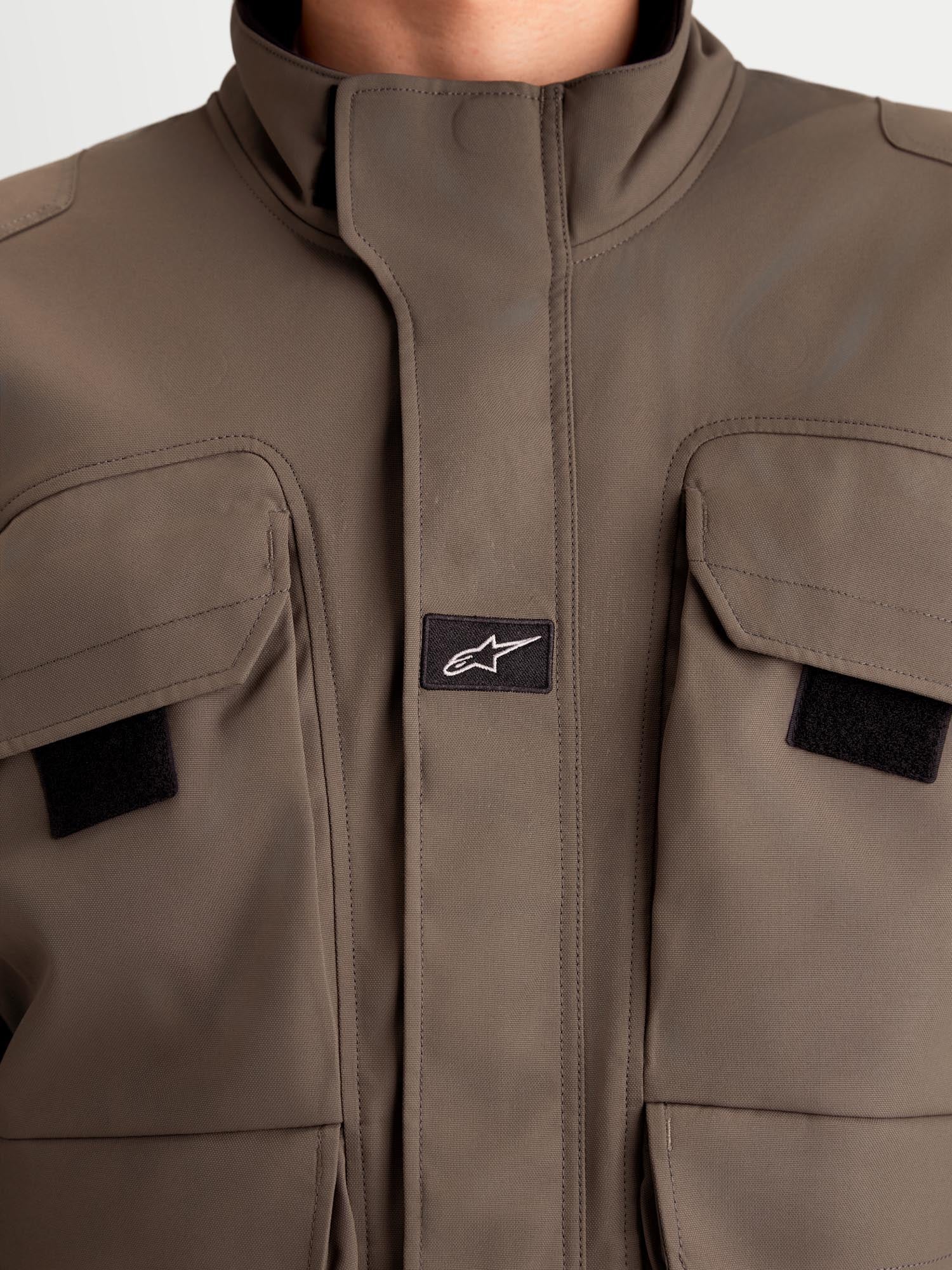 Alpinestars Altan Drystar Giacca tessile da motocicletta impermeabile marrone/nero M Figura 10