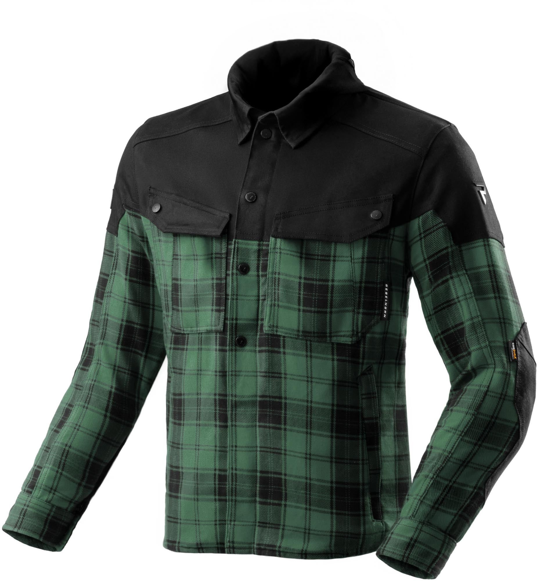 Side view of Rebelhorn Shifter Motorcycle Shirt