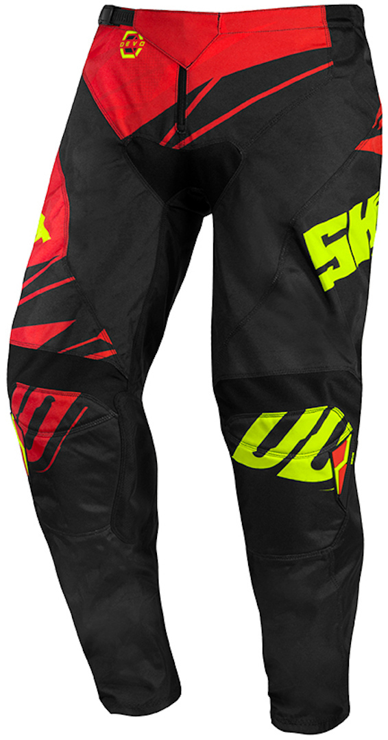 Shot Devo Ventury Kinder Motocross Hose dunkelrot 20 Abbildung 1