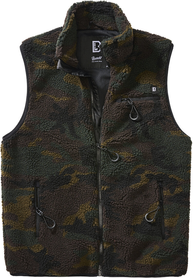 Brandit Teddyfleece Vest Pădure S Figura 1