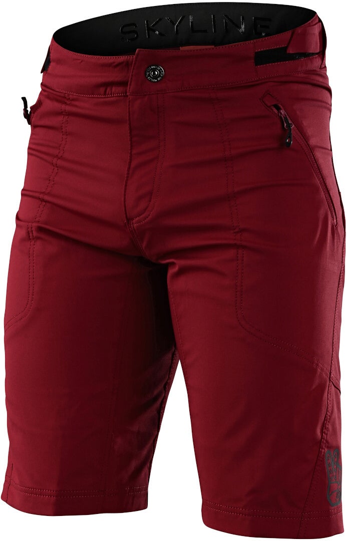 Troy Lee Designs Skyline Fietsshorts Bordeauxrood 34 Figuur 1