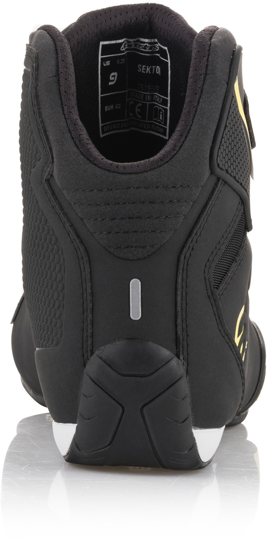 Alpinestars Sektor Motorcykel Skor svart/neongult 46 Figur 3