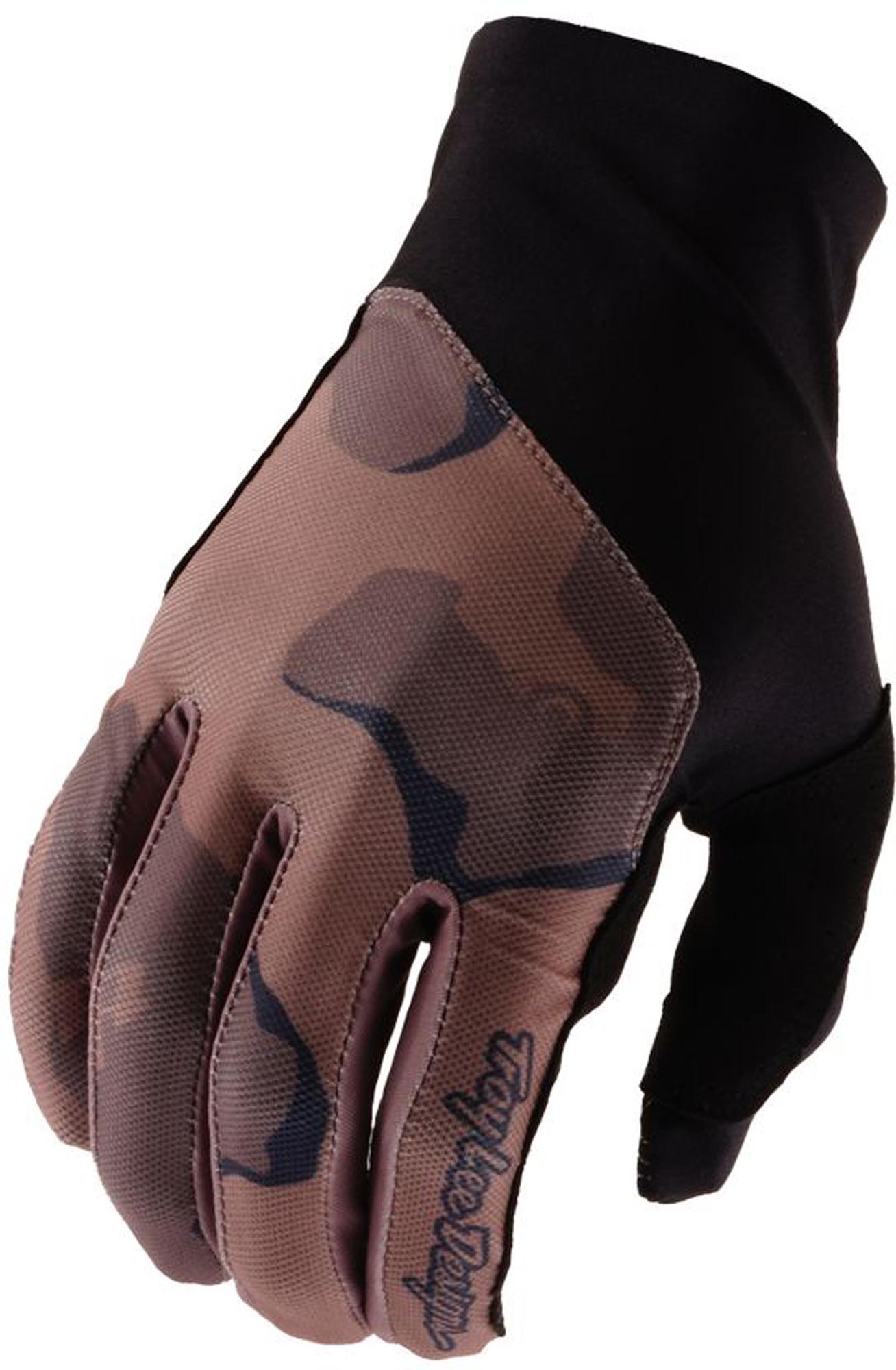 Troy Lee Designs Ace Flow Camo Ladies Bicycle Gloves brown M Figure 1