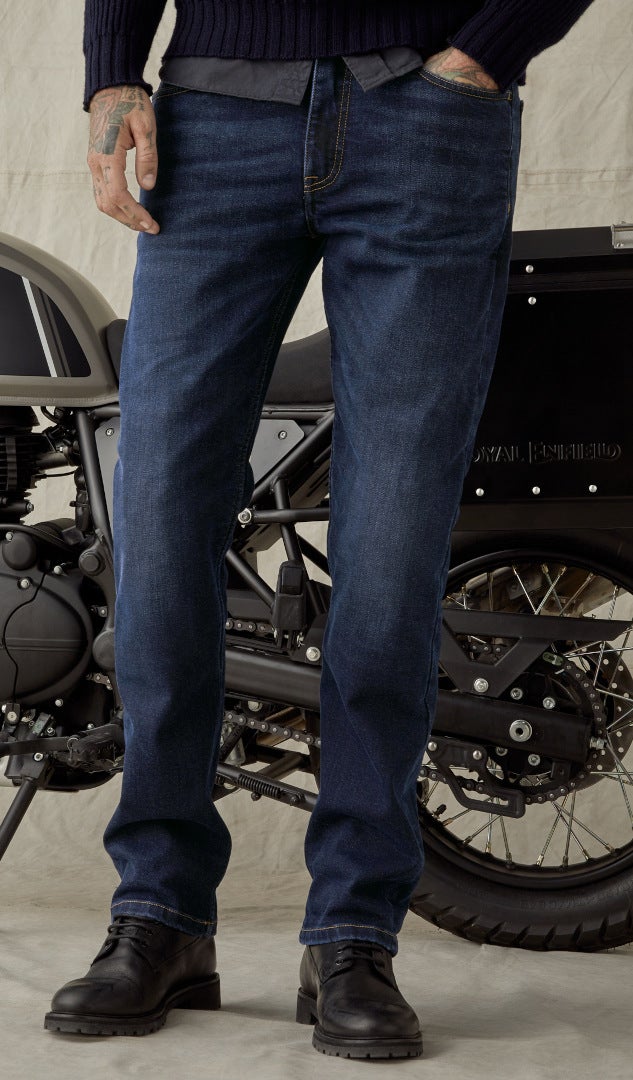 Belstaff Poplar Moto džíny Indigo Wash 50 Obrázek 2