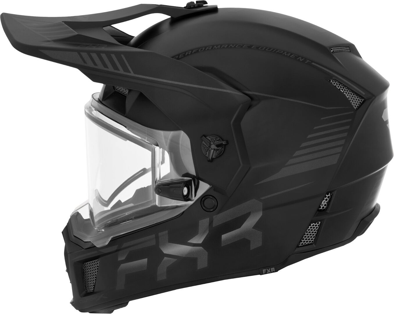 FXR Clutch X Pro Snowmobile Helmet black matt XS (53/54) Figure 4