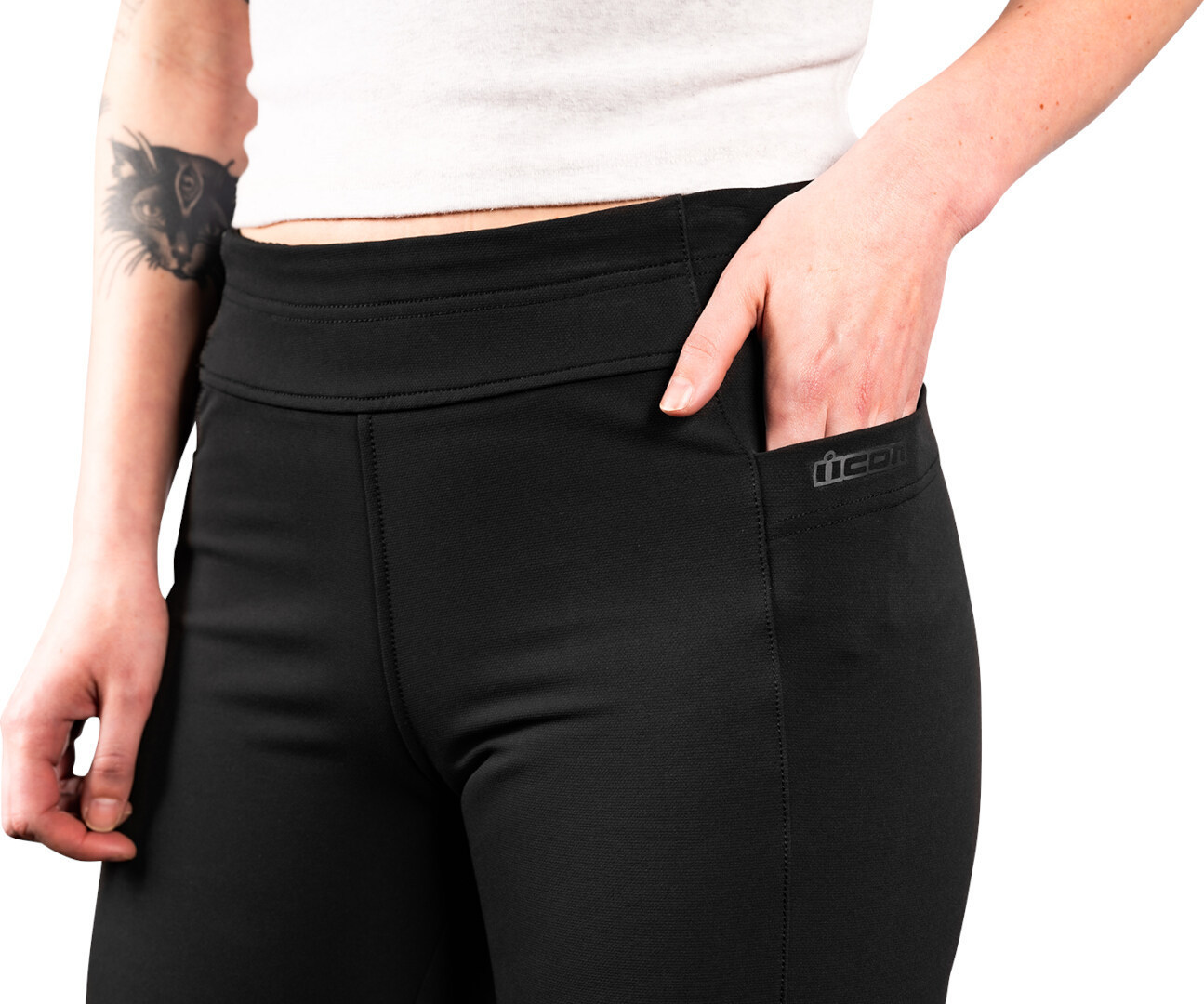 Icon Tuscadero2 Pantaloni textile pentru motociclete pentru doamne L Figura 4