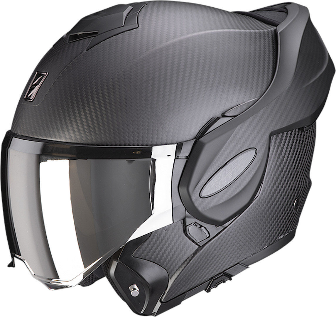 Scorpion Exo-Tech Evo Solid Casque en carbone Noir mat S (55/56) Figure 2