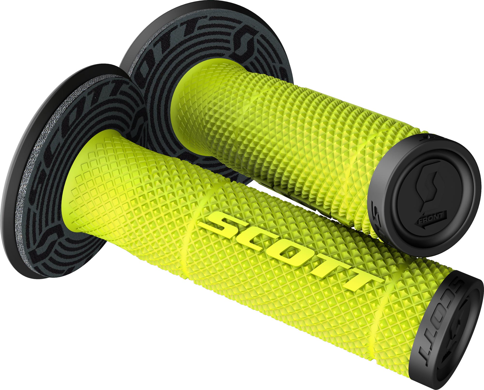 Scott SX II Plus Donut Aderența Motocross galben Figura 1