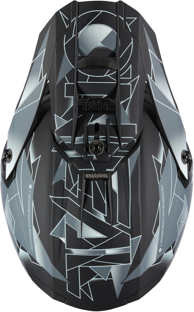 Oneal 5Series Polyacrylite Surge Motocross hjelm sort/grå XXL (63/64) Figur 6