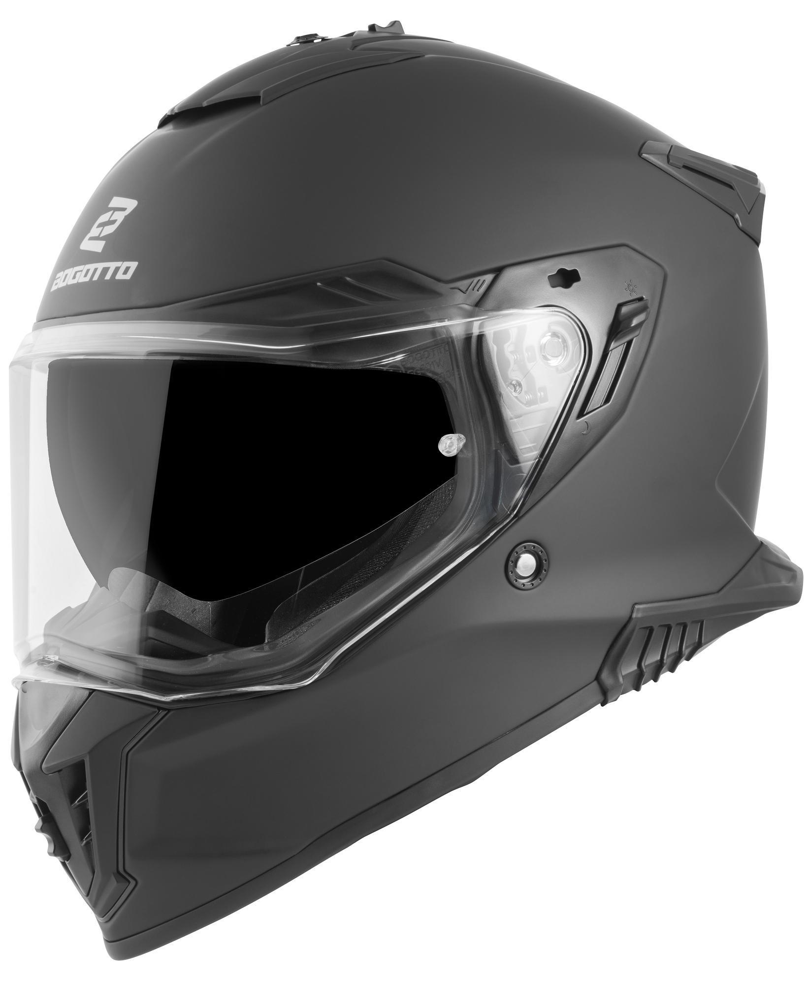 Bogotto FG-601 Enduro Hjälm Black Matt XS Figur 6
