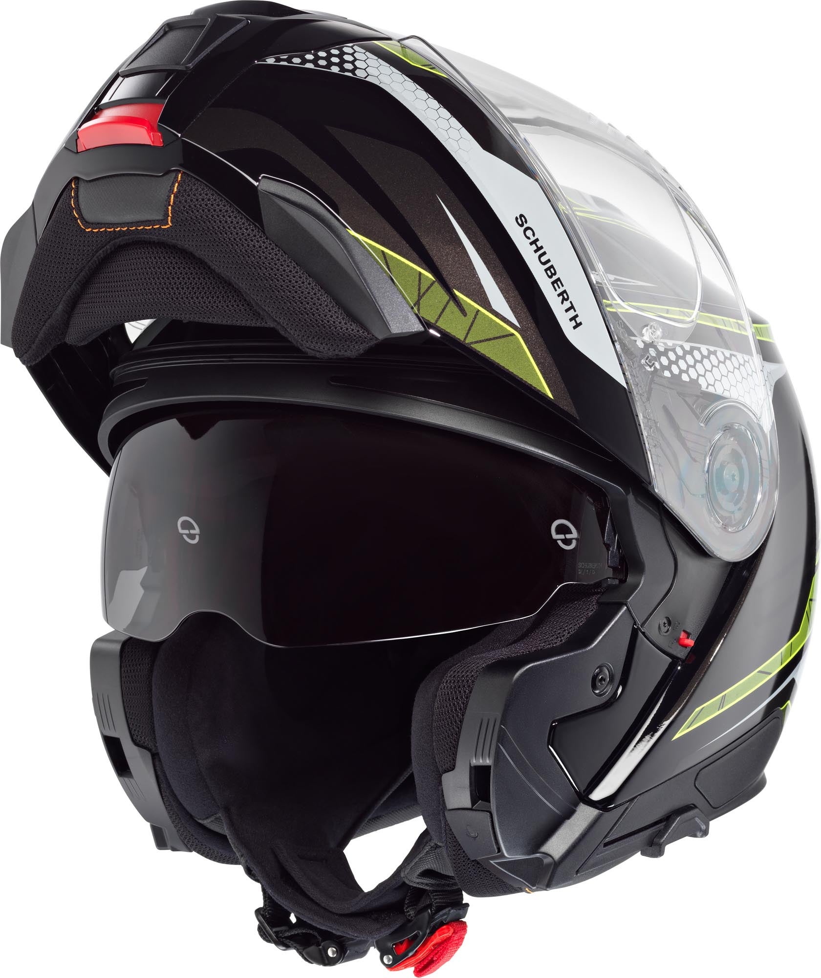 Schuberth C5 Velocity Hjälm gul XS (53) Figur 6