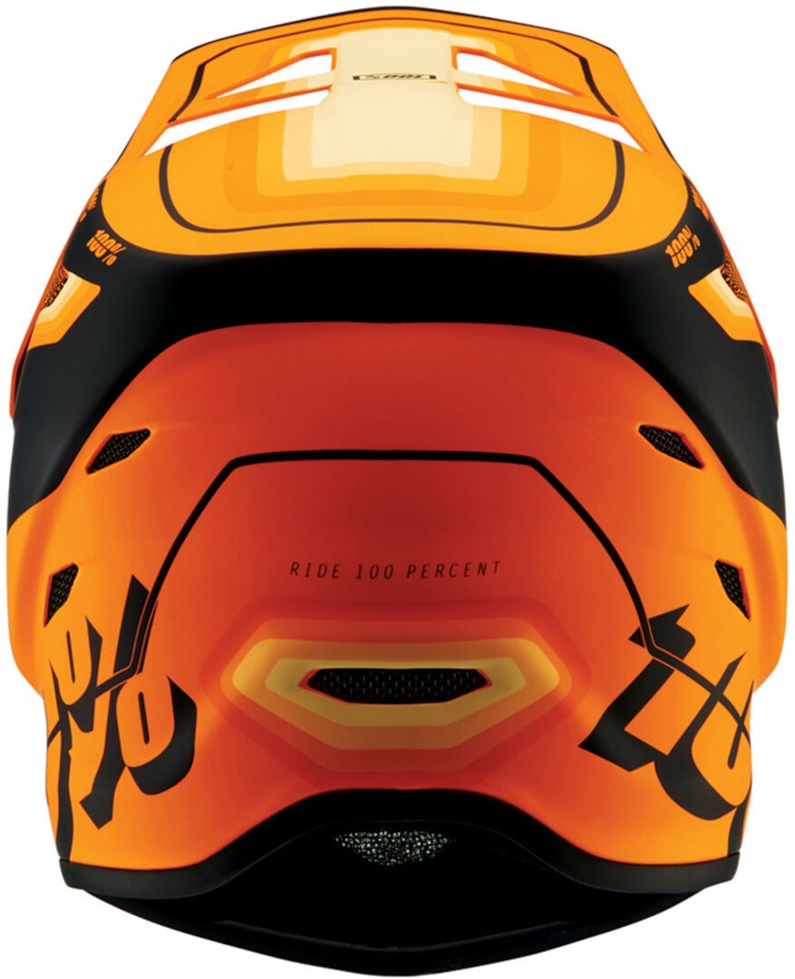 100% Status Casque de descente Orange/Noir S (55/56) Figure 6