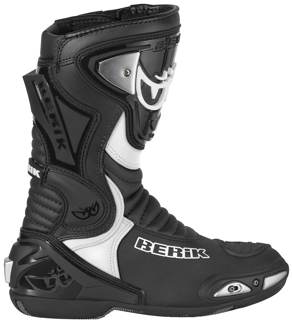 Berik Losail Motorcycle Boots black/white 43 Figure 2