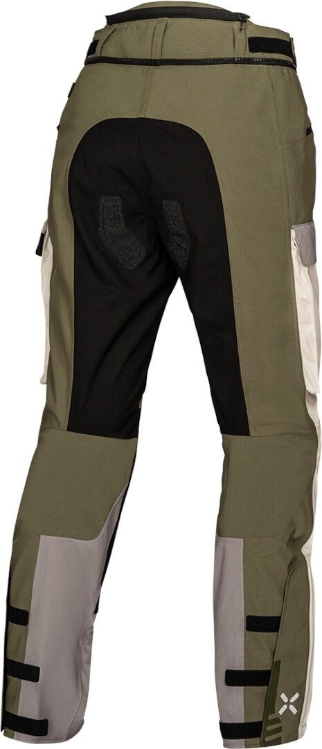 IXS Venture-STX 1.0 Motorfiets textiel broek olijf/grijs 3XL Figuur 2