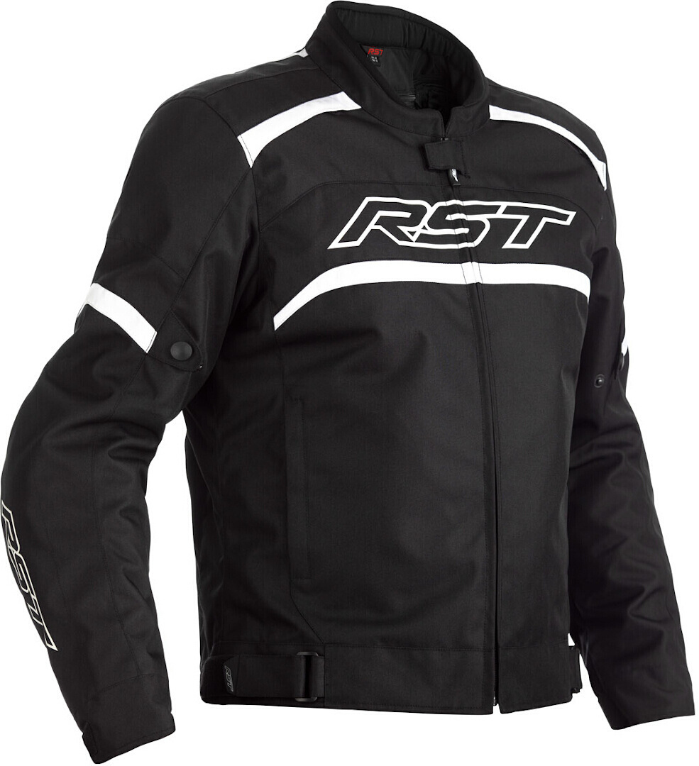 RST Pilot Motorrad Textiljacke schwarz/weiß L Abbildung 1